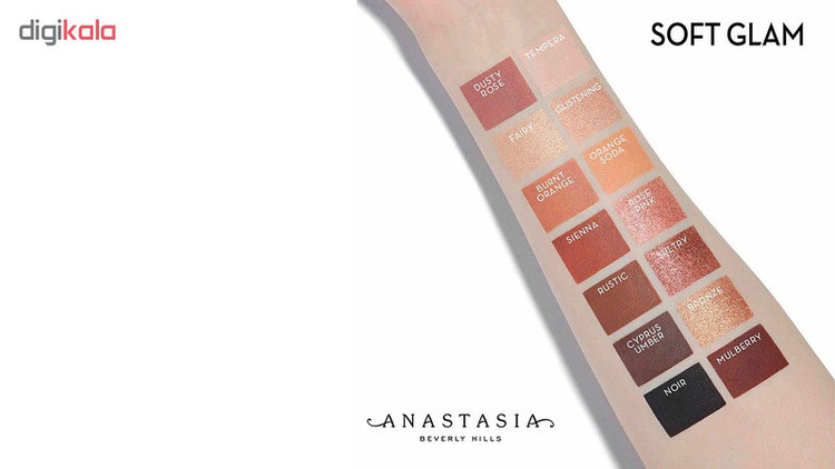 پالت سایه چشم آناستازیا مدل Soft Glam