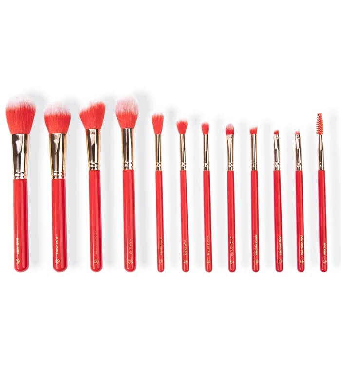 ست براش آرایشی بی اچ کازمتیکس 12 عددی Fa La La Fierce Brush Set