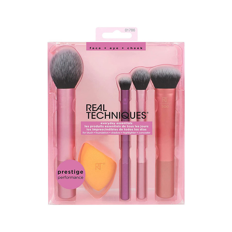 ست براش و پد آرایشی ریل تکنیک ( Real Techniques ) مدل Everyday Essentials