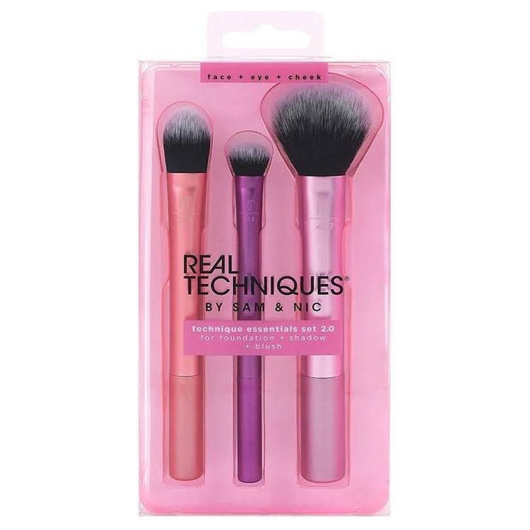 ست براش 3عددی ریل تکنیک مدل Essentials Set 2.0