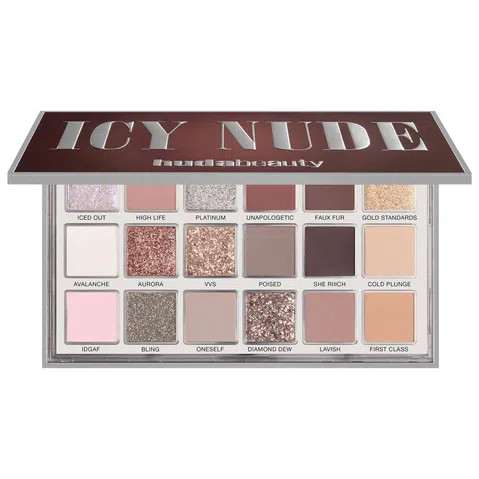 پالت سایه ایسی نود هدی بیوتی HUDA BEAUTY Icy Nude Eyeshadow Palette