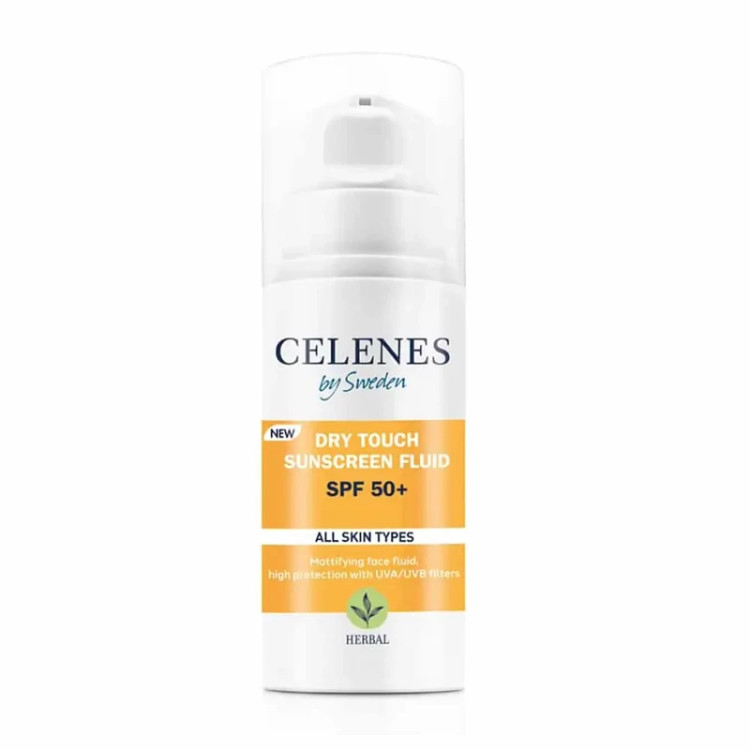 کرم ضد آفتاب فلویید پمپی سلینس مدل Dry Touch SPF50