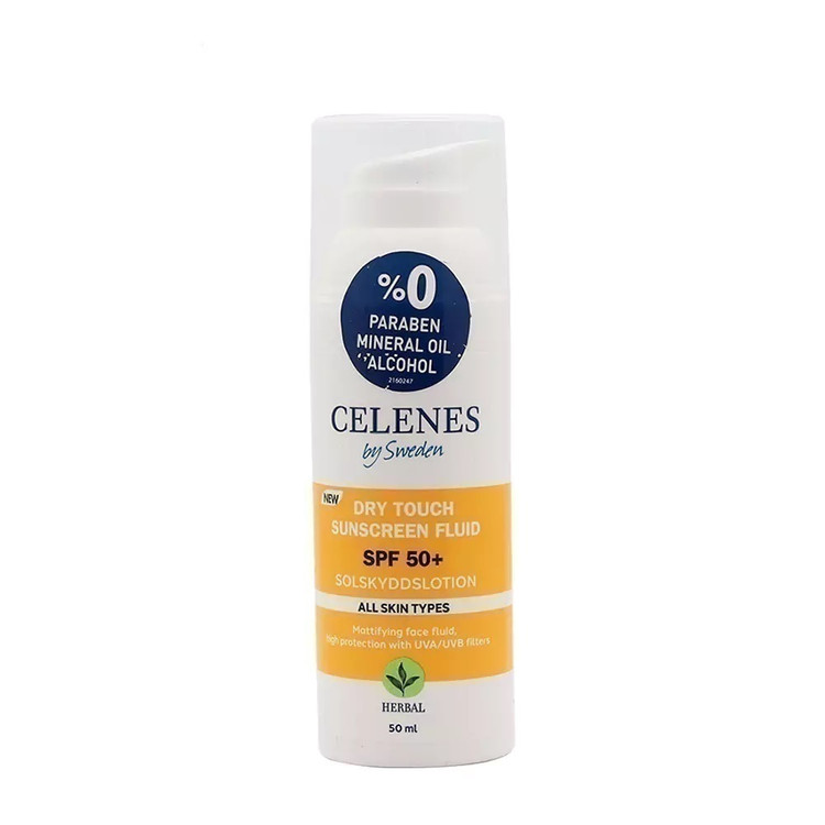 کرم ضد آفتاب فلویید پمپی سلینس مدل Dry Touch SPF50