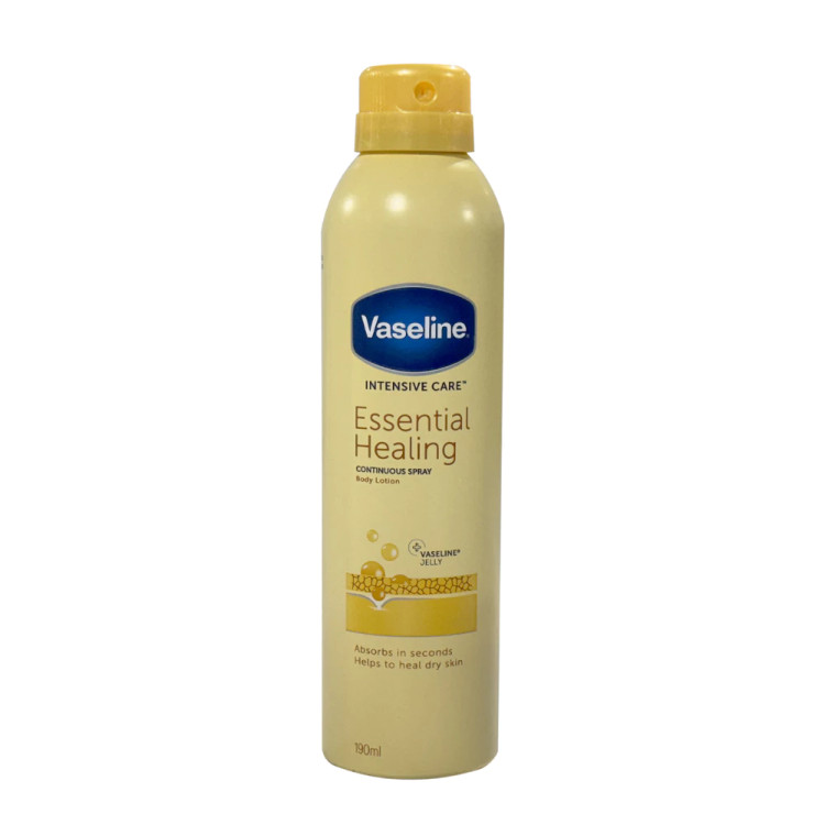 اسپری لوسیون بدن وازلین حاوی عصاره جو دوسر Essential Healing حجم 190 میل