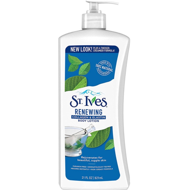 لوسیون بدن عصاره کلوژن سینت ایوز St Ives Softening Coconut and Orchid حجم 621 میلی لیتر