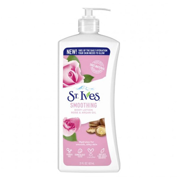 لوسیون بدن نارگیل و گل ارکیده سینت ایوز St Ives Softening Coconut and Orchid حجم 621 میلی لیتر