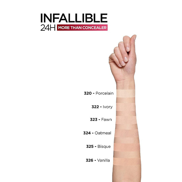 کانسیلر لورآل مدل Infaillible شماره 324