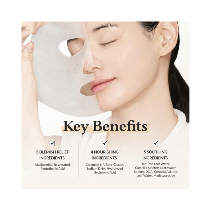 ماسک ورقهای Dr.Althea 345 Relief Cream Mask ( بسته 4 عددی )