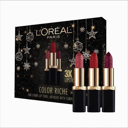 ست رژلب لورآل سری Color Rich Natural بسته 3 عددی