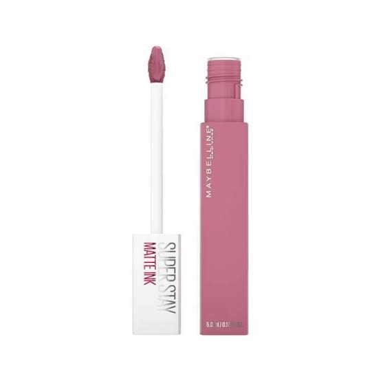 رژ لب مایع مات میبلین سوپر استی مدل MATTE INK شماره 180 رنگ REVOLUTIONARY