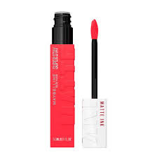 رژ لب مایع مات میبلین سوپر استی مدل MATTE INK شماره 25 رنگ HEROINE