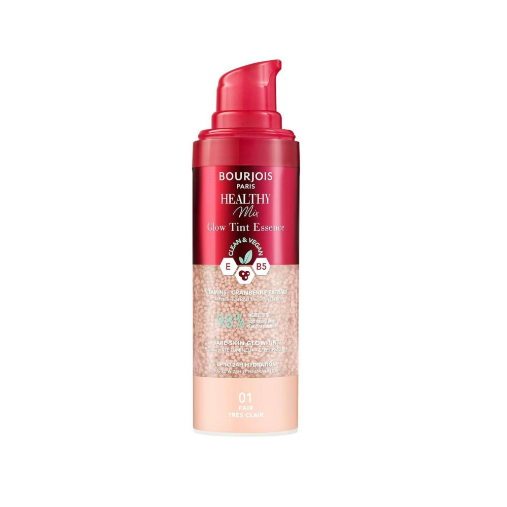 کرم پودر تینت بورژوا Healthy Mix Glow Tint Essence رنگ 15  FAIR LIGHT