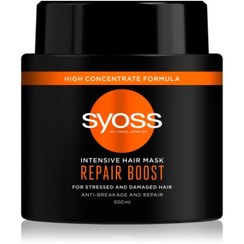 ماسک مو ۴ کاره ترمیم‌کننده سایوس syoss Repair Boost حجم ۵۰۰ میل