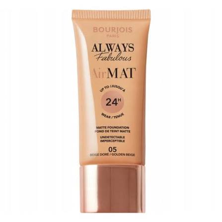 کرم پودر بورژ‌وآ سری Air Mat شماره 05 رنگ GOLDEN BEIGE حجم 30 میلی لیتر