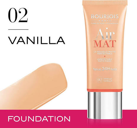 کرم پودر بورژوآ سری Air Mat مدل Vanilla 02 حجم 30 میلی لیتر